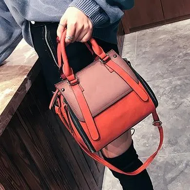 Vintage New Handbags Female Leather High Quality Small Bags Lady women Shoulder Casual tote fashion