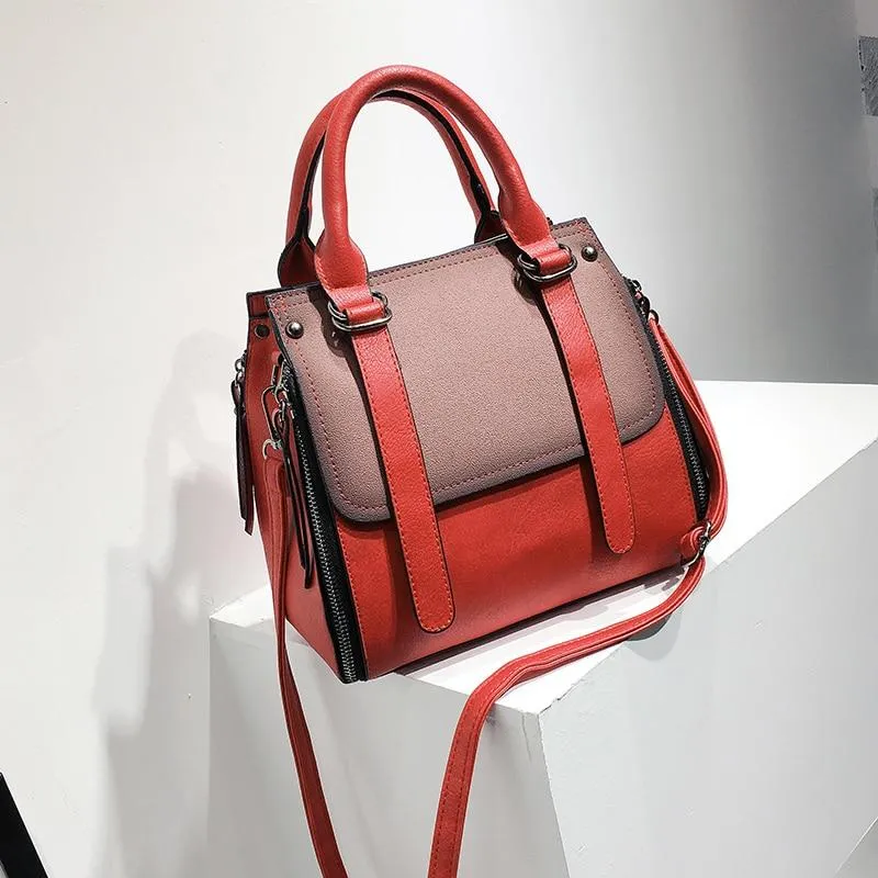 Vintage New Handbags Female Leather High Quality Small Bags Lady women Shoulder Casual tote fashion