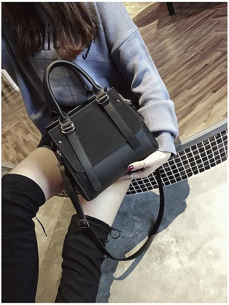 Vintage New Handbags Female Leather High Quality Small Bags Lady women Shoulder Casual tote fashion