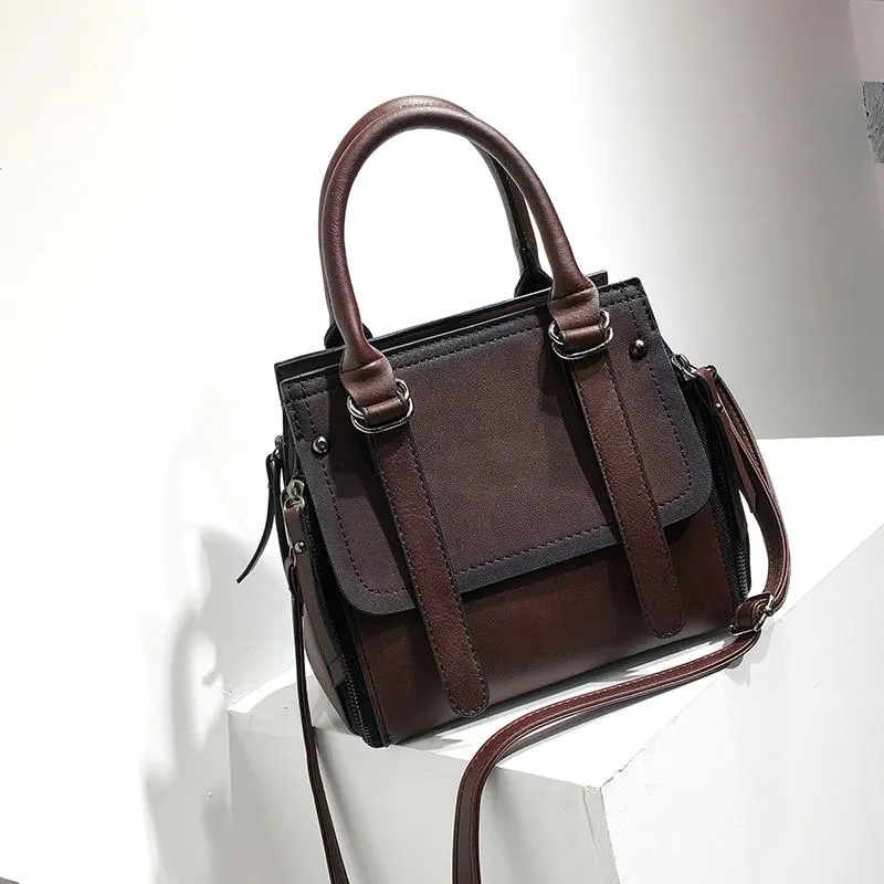 Vintage New Handbags Female Leather High Quality Small Bags Lady women Shoulder Casual tote fashion