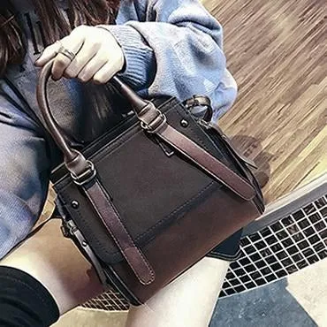 Vintage New Handbags Female Leather High Quality Small Bags Lady women Shoulder Casual tote fashion